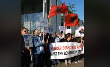 Vetëvendosje proteston në Berlin (Video)