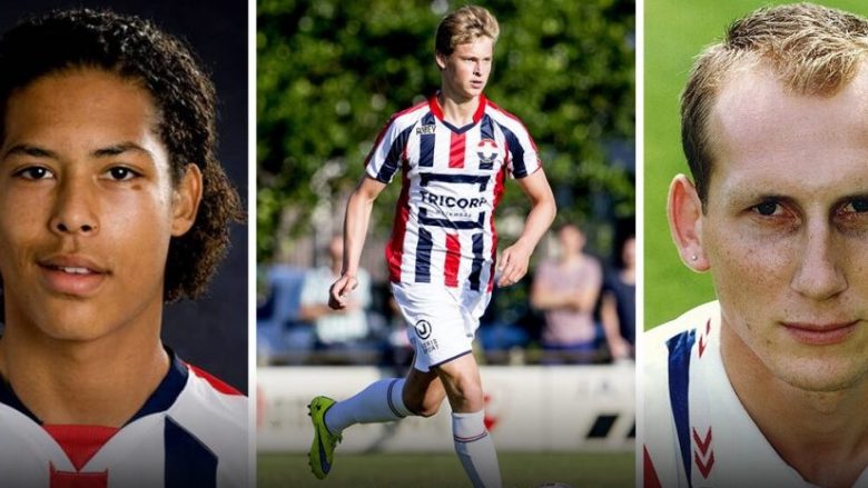 Tetë yje e mëdha të futbollit që për ta nuk e keni ditur se kanë luajtur te Willem II – nga Van Dijk te De Jong e Stam