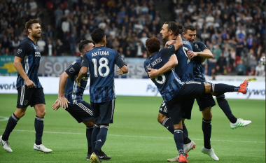 Ibrahimovic vazhdon shkëlqimin në MLS, gol dhe asistim në fitoren e LA Galaxy