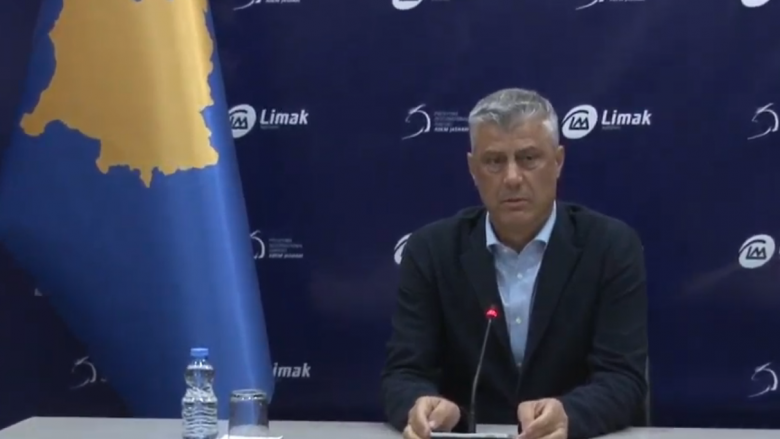 Thaçi: Nuk do të lejojmë ndarje as Republikë Serbe brenda Kosovës