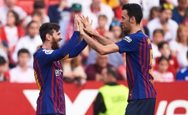 Busquets: Kemi fatin e mirë për t’u stërvitur çdo ditë me Messin