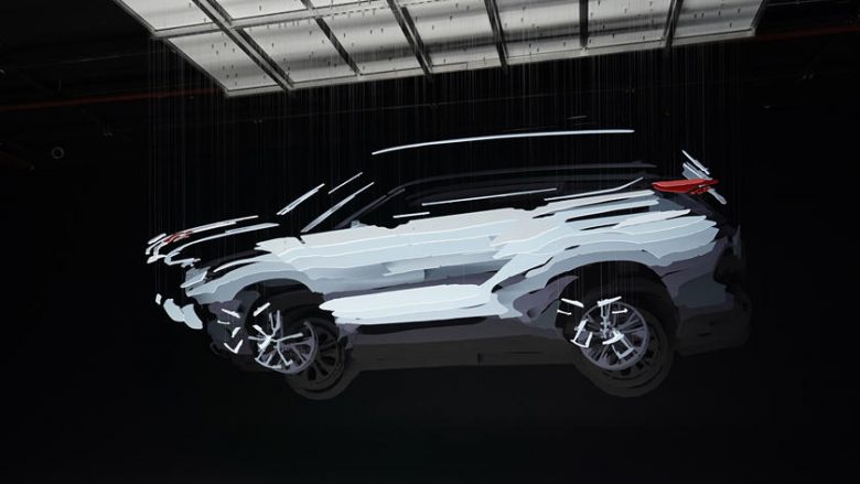 Toyota Hightlander shfaqet nëpërmjet imazheve artistike (Foto)