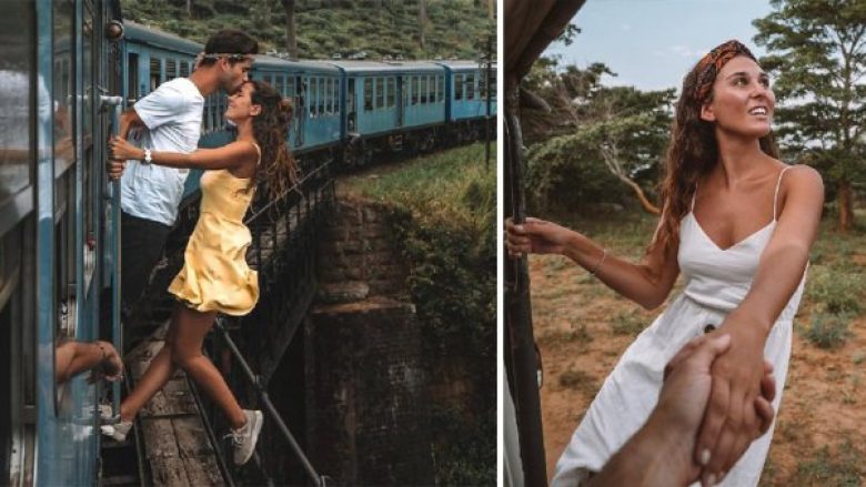 Treni mbylli platformën e hapur, shkaku udhëtarëve që dilnin përjashta për të bërë selfie (Foto)