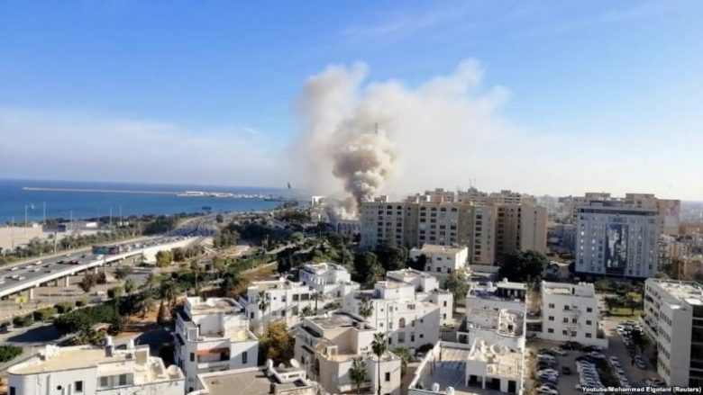 Sulm me dron në Tripoli, së paku 9 të vrarë