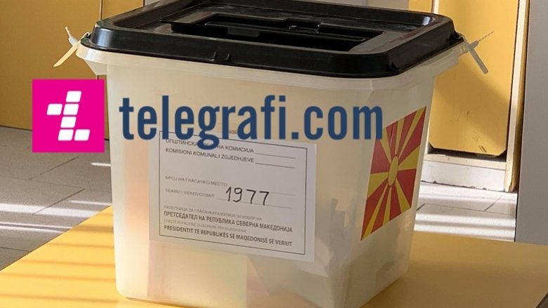 Presidencialet në Maqedoninë e Veriut, jehona e votuesve deri në orën 13:00 është 20.73 përqind