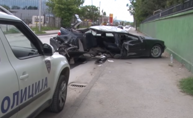 Inati i shoferëve, shkaktar i një aksidenti në Shkup (Video)