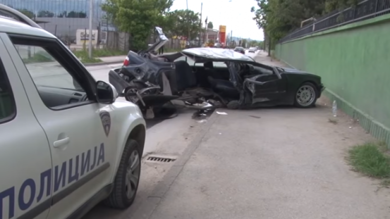 Inati i shoferëve, shkaktar i një aksidenti në Shkup (Video)