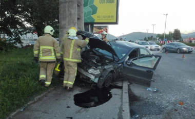 Detaje nga aksidenti tragjik në hyrje të Tetovës