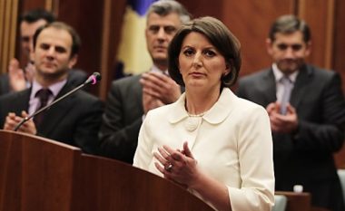 Atifete Jahjaga para 7 viteve u zgjodh presidente e Kosovës
