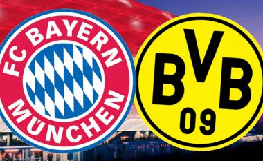 Formacionet zyrtare: Bayerni dhe Dortmundi zhvillojnë ‘Der Klassiker’ dhe luftën për kreun e tabelës