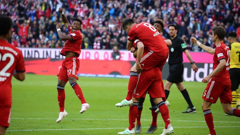 Bayern Munich 5-0 Dortmund, vlerësimet e futbollistëve