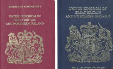 “Bashkimi Evropian” largohet nga pasaportat e Britanisë