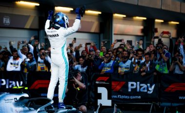 Bottas fiton garën në Baku, lë pas vete Hamiltonin dhe Vettelin