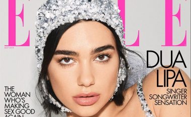 Dua Lipa e mahnitshme në kopertinën e “Elle”