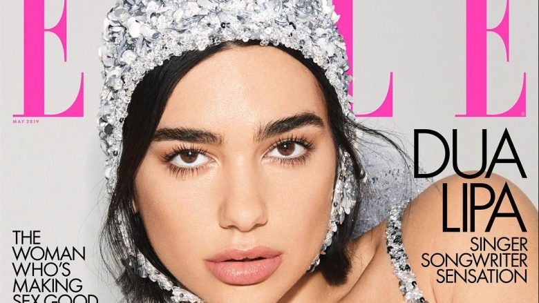 Dua Lipa e mahnitshme në kopertinën e “Elle”