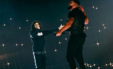 Drake dhe J. Cole bashkohen në skenë, bëjnë gati këngë të re