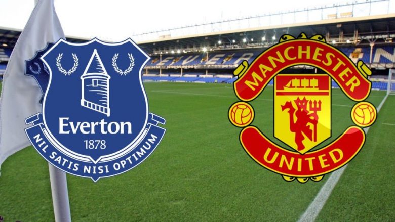 Everton – Man Utd, formacionet zyrtare