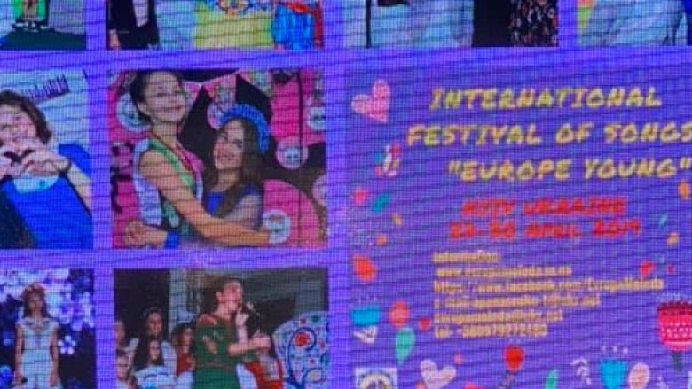 Vajza e ish-ministrit Hasani e përfaqëson Kosovën në Festivalin ‘Young Europe’ në Ukrainë