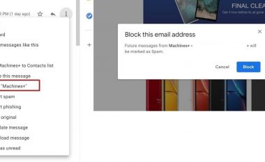 Si të bllokoni marrjen e mesazheve në Gmail