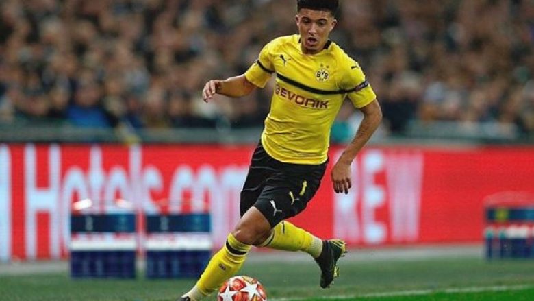 Jadon Sancho synimi numër një i Unitedit