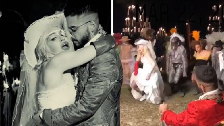 Maluma dhe Madonna publikojnë bashkëpunimin e ri, dyshja martohen në klip