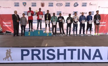 Fituesit në gjysmëmaratonën ‘Prishtina 2019’
