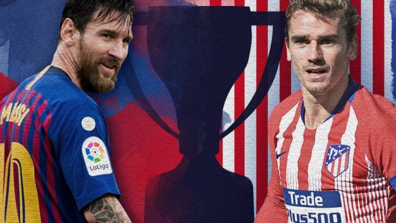 Barcelona – Atletico Madrid, formacionet zyrtare të derbit të javës në La Liga