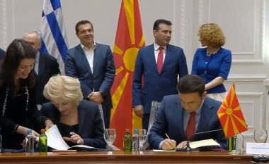 Nënshkruhen disa marrëveshje për bashkëpunim bilateral mes Shkupit dhe Athinës