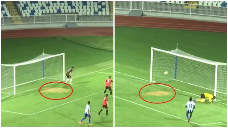 Edhe pse UEFA ua tërhoqi vërejtjen, bari në stadiumin ‘Fadil Vokrri’ nuk është në gjendje të mirë