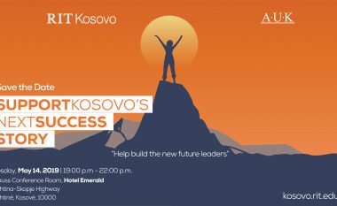 RIT Kosova (A.U.K), organizon gala mbrëmjen “Mbështet Storien e Ardhshme të Suksesit të Kosovës”