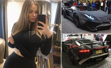 Modelja ruse Daria Radionova mbulon me dy milionë Swarovski ‘Lamborghini’-n e saj