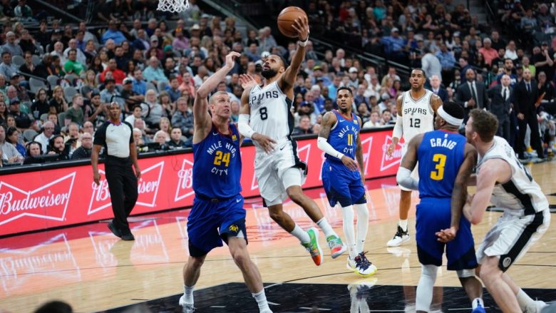 Spurs fitojnë ndaj Denverit, gjysmëfinalisti mësohet në ndeshjen e shtatë