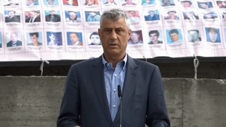 Thaçi në Mejë: Ndëshkimi i gjenocidit serb në Kosovë është zero