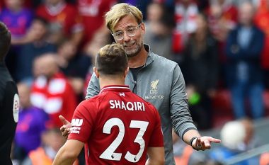 Klopp tregon arsyen se pse kohët e fundit nuk po aktivizohet Shaqiri