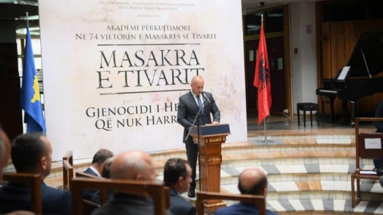 Haradinaj: Krimet e masakrës së Tivarit u mohuan