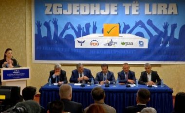 Partitë e vogla opozitare në Shqipëri platformë për zgjidhjen e krizës