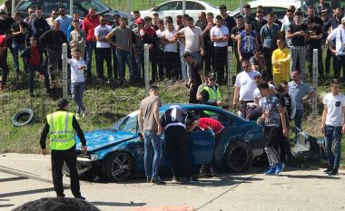 Aksident në garën e automobilave në Sllatinë, pamje nga vendi i ngjarjes (Video)