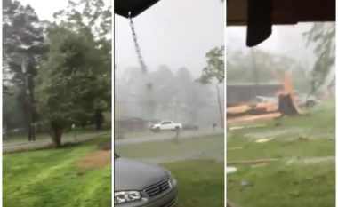 Gjithçka dukej në rregull, pasi afrohet tornadoja – për pak sekonda shkatërrohet e gjithë zona (Video)