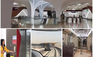 Katari bëhet me metro, gjithçka shkëlqen nga pastërtia dhe luksi i pafund (Foto/Video)