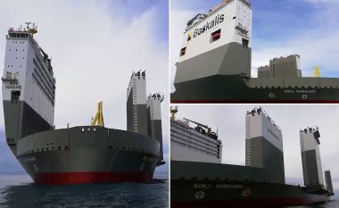 Njihuni me anijen më të madhe transportuese, ka kapacitete të bartë mallra deri në 110 mijë tonë (Foto/Video)