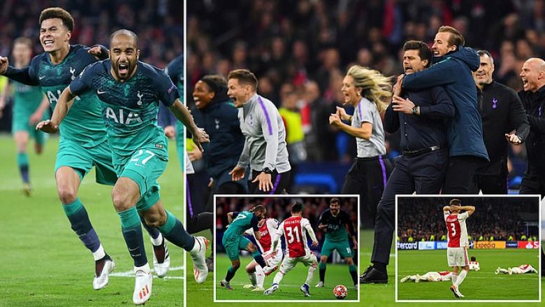 Lot gëzimi dhe hidhërimi pas ndeshjes – festa e Tottenham dhe zhgënjimi i Ajaxit