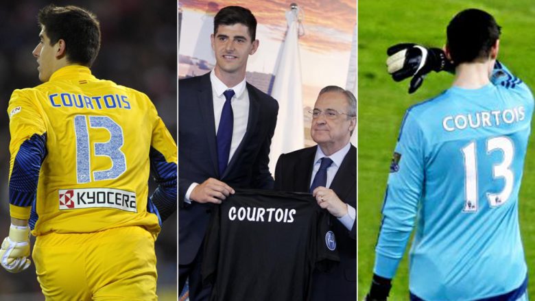 Courtois qëndron te Real Madridi dhe planifikon ta ndërrojë numrin në fanellë për sezonin 2019/20