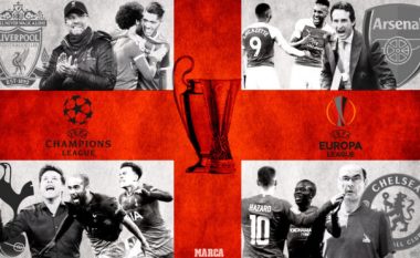 Liga Premier kthehet për të sunduar mbi Evropën – Liverpool–Tottenam për Ligën e Kampionëve, Arsenal-Chelsea për Ligën e Evropës