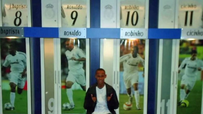 Fotot e papublikuara më parë të Neymar te Real Madridi kur ishte në prova