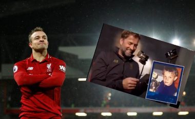 Klopp e shikon Shaqirin në fotografi kur ishte fëmijë: Futbollist i mahnitshëm dhe ambasador i mrekullueshëm për vendin e tij