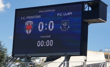 Prishtina – Llapi, formacionet zyrtare të superderbit kosovar