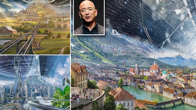 Plani futuristik i njeriut më të pasur në botë, synon ndërtimin e qyteteve në hapësirë për miliona njerëz (Foto/Video)