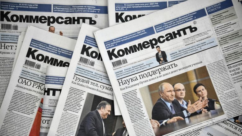Redaksia politike e gazetës së njohur ruse jep dorëheqje