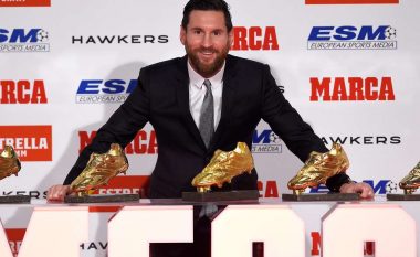 Lionel Messi është fitues i ‘Këpucës së Artë’ për Evropë në sezonin 2018/19