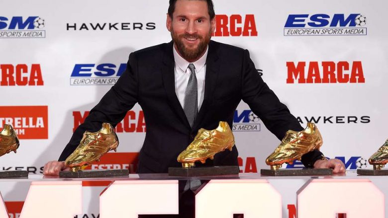 Lionel Messi është fitues i ‘Këpucës së Artë’ për Evropë në sezonin 2018/19